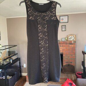 Soprano Womens Black Cocktail Dress Size Medium